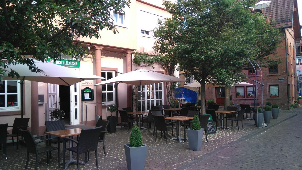 Hotel Loewensteiner Hof Haus Am Neuplatz Wertheim Luaran gambar
